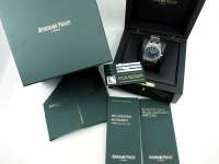 Audemars Piguet Royal Oak blue Boutique 15202 AP Logo  Image 9