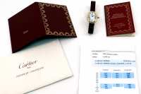 Cartier Baignoire Handaufzug | 18k Gelbgold | Faltschließe | Zertifikat 1986 Abbildung 10