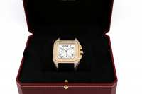Cartier SANTOS 100 Chronograph | Diamant Pavé | Roségold | Referenz WM502351 Abbildung 14