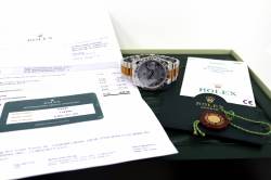 Rolex DAY-DATE Platin | 118366 | Baguette Lünette | Full Set | Rolex Service 2019 Abbildung 18