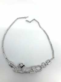 Cartier Panthère de Cartier Collier | Weißgold | ca. 3.71 ct Pavè | Diamanten Smaragde Abbildung 5