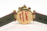 Cartier Pasha de Cartier 32 Chrono | orig. Diamantbesatz | Gelbgold | Ref. WJ12061G Abbildung 3