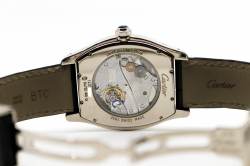 Cartier Tortue XL | Flinqué Zifferblatt | Weißgold | Ref. W1556233 | Box und Zertifikat Abbildung 4