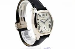 Cartier Tortue XL | Flinqué Zifferblatt | Weißgold | Ref. W1556233 | Box und Zertifikat Abbildung 7