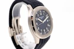 Patek Philippe Jumbo AQUANAUT blue | 5168G in Weißgold | Box und Zertifikat | Mai 2018 Image 10