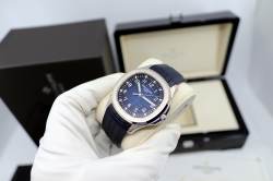Patek Philippe Jumbo AQUANAUT blue | 5168G in Weißgold | Box und Zertifikat | Mai 2018 Image 13