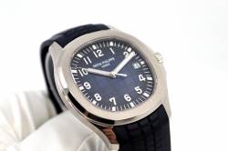 Patek Philippe Jumbo AQUANAUT blue | 5168G in Weißgold | Box und Zertifikat | Mai 2018 Image 14