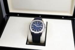 Patek Philippe Jumbo AQUANAUT blue | 5168G in Weißgold | Box und Zertifikat | Mai 2018 Image 15
