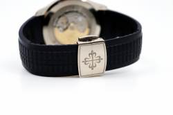 Patek Philippe Jumbo AQUANAUT blue | 5168G in Weißgold | Box und Zertifikat | Mai 2018 Image 4