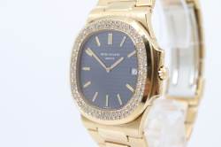 Patek Philippe 3700J seltene Vintage Nautilus mit passenden Manschettenknöpfen Ref. 9038J Image 20