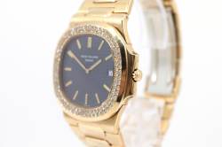 Patek Philippe 3700J seltene Vintage Nautilus mit passenden Manschettenknöpfen Ref. 9038J Image 9