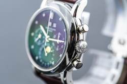 Patek Philippe 3970EP Chronograph Ewiger Kalender seltene Ausführung Platin Image 7