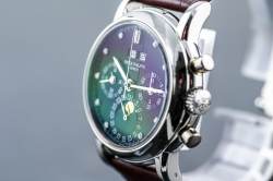 Patek Philippe 3970EP Chronograph Ewiger Kalender seltene Ausführung Platin Image 8
