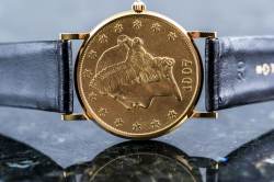 Corum Vintage COIN WATCH | Double Eagle 20 US $ | Handaufzug | Full Set Image 3