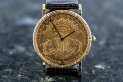 Corum Vintage COIN WATCH | Double Eagle 20 US $ | Handaufzug | Full Set Image 5