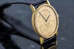 Corum Vintage COIN WATCH | Double Eagle 20 US $ | Handaufzug | Full Set Image 6