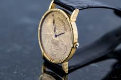 Corum Vintage COIN WATCH | Double Eagle 20 US $ | Handaufzug | Full Set Image 9
