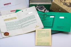 Rolex GMT MASTER 1675 PEPSI | long E | MK1 Dial | Full Set | double punched Papers Abbildung 11