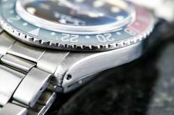 Rolex GMT MASTER 1675 PEPSI | long E | MK1 Dial | Full Set | double punched Papers Abbildung 16