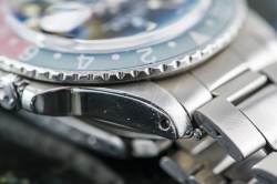 Rolex GMT MASTER 1675 PEPSI | long E | MK1 Dial | Full Set | double punched Papers Abbildung 17