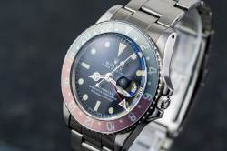 Rolex GMT MASTER 1675 PEPSI | long E | MK1 Dial | Full Set | double punched Papers Abbildung 8