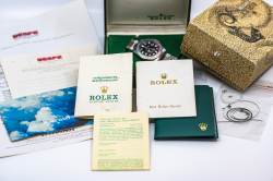 Rolex GMT MASTER 1675 PEPSI | long E | MK1 Dial | Full Set | double punched Papers Abbildung 9