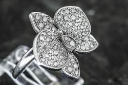 Cartier CARESSE D'ORCHIDÉES par Cartier Ring | Weißgold | Diamant Pavé Abbildung 3