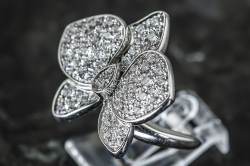 Cartier CARESSE D'ORCHIDÉES par Cartier Ring | Weißgold | Diamant Pavé Abbildung 4