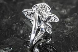 Cartier CARESSE D'ORCHIDÉES par Cartier Ring | Weißgold | Diamant Pavé Abbildung 9