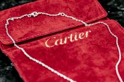 Cartier CARESSE D'ORCHIDÉES par Cartier Collier | Weißgold | Diamant Pavé Abbildung 5