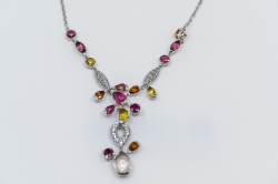 Cartier DÉLICES DE CARTIER SORBET Set | Collier | Ring | Ohranhänger | Multi Gem Diamant Abbildung 10