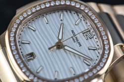 Patek Philippe medium NAUTILUS | 7118/1200R in Roségold | Diamant Lünette | Full Set 2018 | Image 10