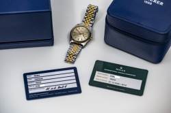 Rolex DATE JUST Chronometer | 16233 | Tapestry Zifferblatt | Rolex Service Dez. 2020 Abbildung 9