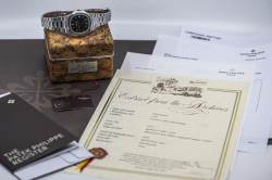 Patek Philippe 3700 Vintage Jumbo Nautilus Type 7 Serif Korkbox und PP Service Image 10