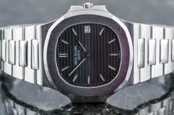 Patek Philippe 3700 Vintage Jumbo Nautilus Type 7 Serif Korkbox und PP Service Image 24