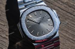 Patek Philippe 3700 Vintage Jumbo Nautilus Type 7 Serif Korkbox und PP Service Image 27