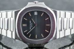 Patek Philippe 3700 Vintage Jumbo Nautilus Type 7 Serif Korkbox und PP Service Image 5