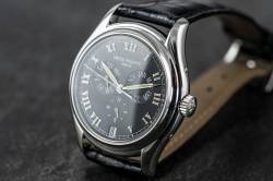 Patek Philippe 5035P Jahreskalender Noir Romaines Platin Full Set 1999 Image 15