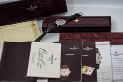 Patek Philippe 5035P Jahreskalender Noir Romaines Platin Full Set 1999 Image 5