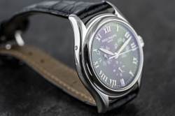 Patek Philippe 5035P Jahreskalender Noir Romaines Platin Full Set 1999 Image 8