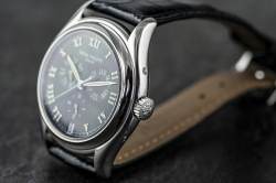 Patek Philippe 5035P Jahreskalender Noir Romaines Platin Full Set 1999 Image 9