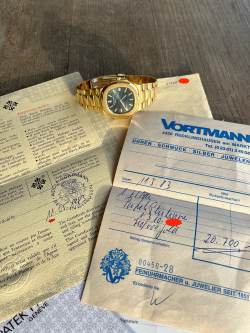 Vintage Jumbo NAUTILUS | 3700/011J | 1983 | Full Set v. Erstbesitzer | unpoliert Abbildung 12