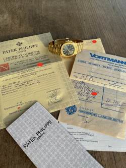 Vintage Jumbo NAUTILUS | 3700/011J | 1983 | Full Set v. Erstbesitzer | unpoliert Abbildung 9