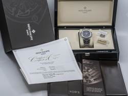 Patek Philippe Jumbo NAUTILUS | neues Kaliber 26-330 | 5711 in Stahl | deutsches Full Set 2020 | Image 3