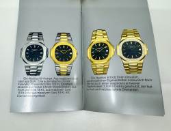 Patek Philippe Nautilus Uhrenkatalog von 1977 in deutsch Ref. 3700 und 4700 Image 3