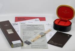 Patek Philippe 3605 extrem seltene Ellipse D'Or Beyer PP Service Okt. 2024 sealed Full Set Image 4