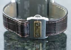 Cartier W20072X7 Santos 100 Papiere + Kaufrechnung 2005 Stahl & Gold Abbildung 6