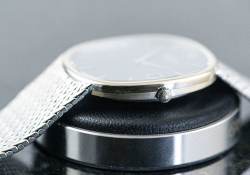 Patek Philippe 3605 seltene Jumbo Ellipse Weißgold blue dial Zertifikat 1977 Image 10