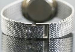 Patek Philippe 3605 seltene Jumbo Ellipse Weißgold blue dial Zertifikat 1977 Image 7