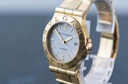 Bulgari LCV 35 G Diagono Gelbgold original Goldarmband 170 gr Full Set Image 10